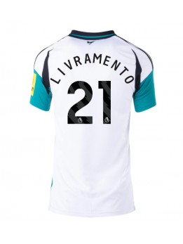 Billige Newcastle United Tino Livramento #21 Bortedrakt Dame 2024-25 Kortermet